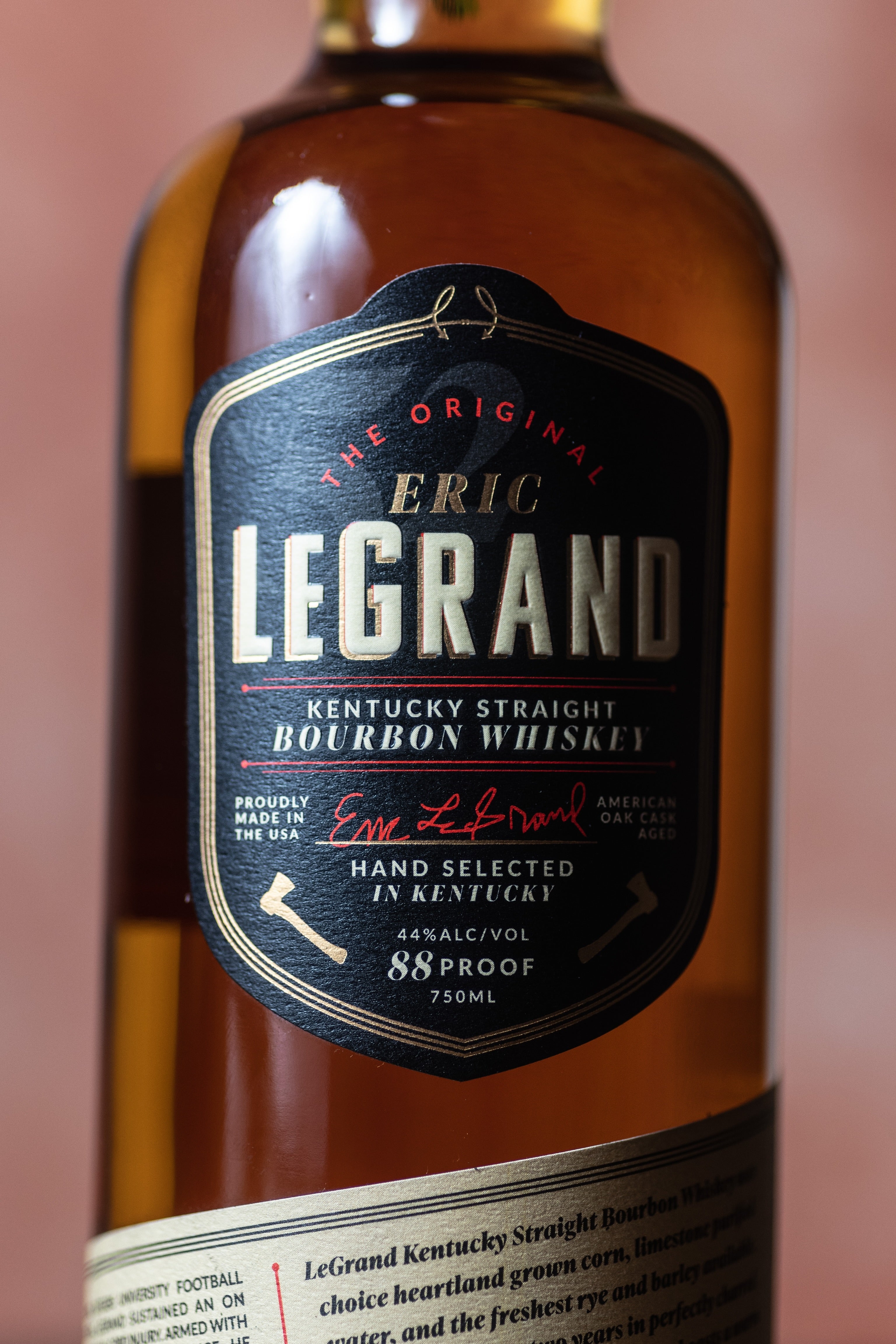 KENTUCKY STRAIGHT BOURBON WHISKEY – Eric LeGrand Whiskey